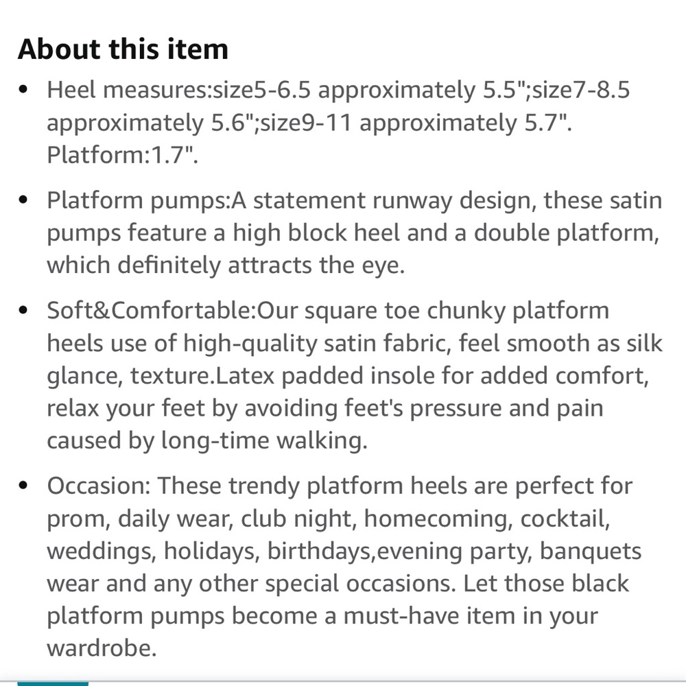 Red Platform Heels - image 6